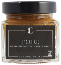 Charger l'image dans la galerie, Confiture poire, châtaigne et piment Timut
